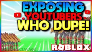 EXPOSING SOME YOUTUBERS THAT DUPE ON ROBLOX ISLAND/SKYBLOCK......
