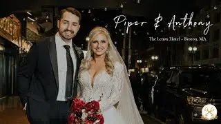 Piper and Anthony ~ A Delightful Winter Wedding at the Lenox Hotel in Boston, MA