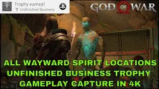 Помогите всем найти путеводитель по локациям &laquo;Заблудшие духи&raquo; &mdash; Trophy Unfinished Business (God o...