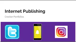 Publishing on the Internet