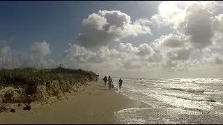 Sunday Beach near Port O'Connor, Texas: Beauty and Trash