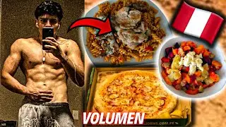 LA MEJOR DIETA PERUANA DE VOLUMEN 🇵🇪 *PIZZA INCLUIDA*