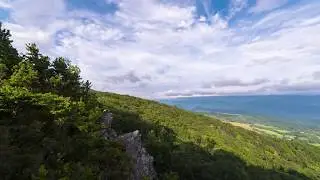 North Fork Mountain Night and Morning 4k
