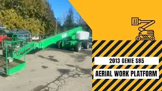 USED AERIAL WORK PLATFORM for Sale | 2013 GENIE S85 |  [USED EQUIPMENT] 1-888-247-0567