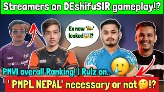 DE Weak Performance!? - Cr7 Horaa & MrHyozu | Ex Announcement Leaks! | PMPL Nepal Necessary or Not!?