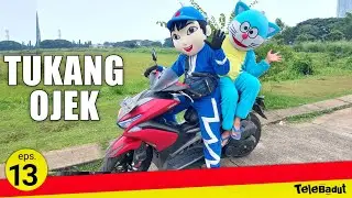 Badut BOBOIBOY JADI TUKANG OJEK | Drama Badut TeleBadut eps.13