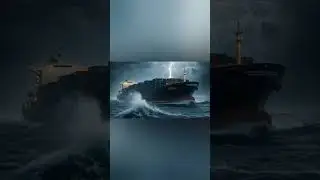 INSANE Storm at Sea! Cargo Ship 'INDIA' vs Nature's Fury