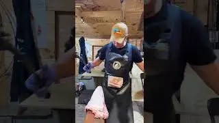 Find the proper fleshing apron