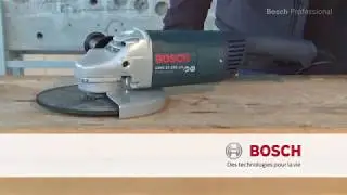 Test de la meuleuse d'angle 230 mm 2200W GWS 22-230 H - BOSCH