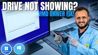Windows 10/11 Installation Drive Not Showing? 100% Working Fix (VMD Driver Method)