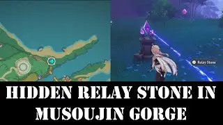 genshin impact musoujin Gorge puzzle (Hidden Relay Stone)