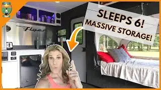 The Perfect Utility RV Under 19' -- Massive Interior Space - Sleeps 6 Adults!