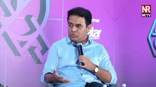 NRTV's Live KTR speaking at ignition the ideas & leadership |\ 02-12-2025