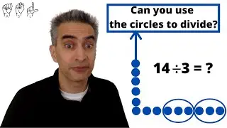 Fun way to solve math division problems (Taught in ASL and English)
