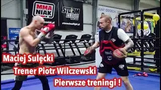 Maciej &bdquo;Striczu&rdquo; Sulęcki pierwsze treningi Piotr &bdquo;Wilk&rdquo; Wilczewski | Warszawskie Centrum Atletyki
