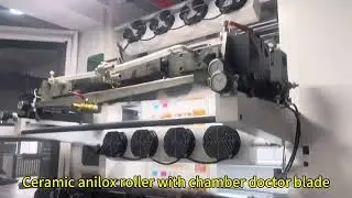 Honor series 6 colors 1200mm width stack type flexo printing machine