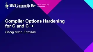 Compiler Options Hardening for C and C++ - Georg Kunz, Ericsson