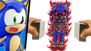 The Most SATISFYING Sonic.EXE Magnet Art!!