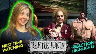 Mia spellbound by BEETLEJUICE (1988) Movie Reaction FIRST TIME WATCHING [Reissue]