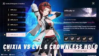 Chixia vs Level 6 CrownLess Hologram | Wuthering Waves