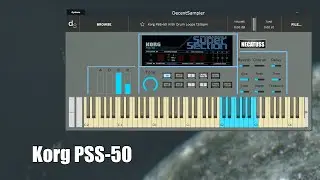 Korg PSS-50 (Plus a Free Decent Sampler VST)