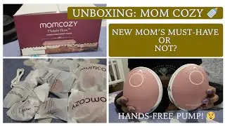 Is It Worth It? Mom Cozy Breast Pump 👶🍼 Unboxing | Hands-Free Breast Pump for Busy Moms