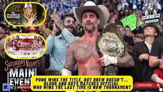 PUNK and JADE are NEW champs - Saturday Night Main Event REVIEW! - DUTM Podcast Ep 86