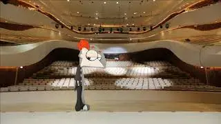 21 Guns by Green day except it is Phineas from Phineas and Ferb singing in an empty concert hall