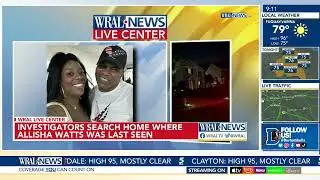 Police searching Charlotte home of Allisha Watts boyfriend; Last seen at his place