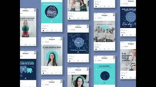 Animated posts for social media
