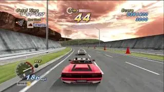 Outrun Online Arcade - Racing to Goal E