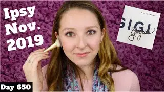 IPSY X GIGI GORGEOUS | СВОТЧИ И ОБЗОР БРОНЗЕРА THE SICK SCULP | НОЯБРЬ 2019 GLAM BAG IPSY