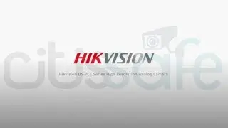 Hikvision DS-2CE series High Resolution Analog Cameras