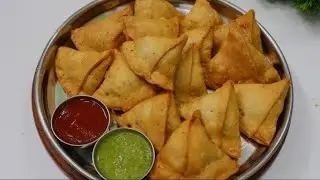 हलवाई स्टाइल घर पर बनाएं गरमा गरम समोसे 😋😋👌👌