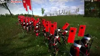Total War Shogun 2 ЧР 2025 MiN vs Kapibara 2 раунд нижняя сетка.