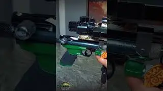Crosman 1377 barrel cleaning.