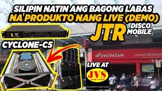 JTR DISCO MOBILE LIVE AT JVS CEBU FOR LIVE PRODUCT DEMO FOR C5-CYCLONE POWER AMPLIFIER 2020