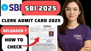 sbi clerk admit card 2025 | sbi clerk hall ticket 2025