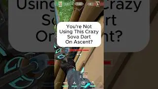 You're Not Using This Crazy Sova Dart On Ascent?? #valorant #sova #dart #lineup #reveal