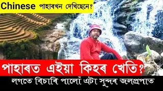 অসমৰ চাইনিজ পাহাৰ | Exploring the Hidden Gems of Assam : Hill Broom Farming & Hidden Waterfalls