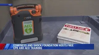 Compress and Shock Foundation to host free CPR and AED training across southwest Virginia