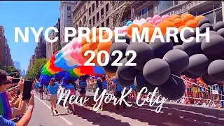 New York City Pride March on June 26,  2022