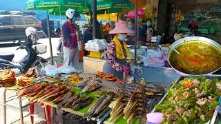 Khmer Fast Food For Sales For Breakfast, Lunch, And Dinner - Khmer Street Food 2021