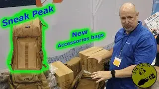 Sneak Peek, New GigaParts Explorer Backpack Accessories bags at Huntsville HamFest