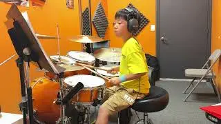 Rockschool drum grade 7 test《Control》cover by Alex Zhou （7 Years Old）-3/10/2024#rockschool