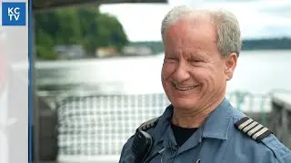 One last crossing for King County's first water taxi captain