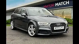 Used Audi A3 1.4 TFSI CoD S line Sportback S Tronic  -KY17LYT-  Motor Match Bolton