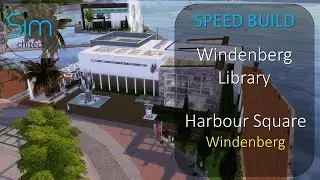 SIMS 4 [PS4] Speed Build: Windenberg Modern Library