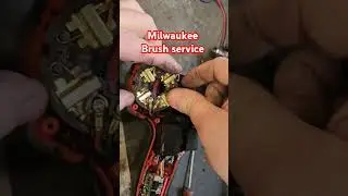 Milwaukee M18 brush replacement: Easy fix or toss it? #powertools
