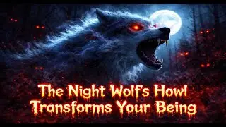 🐺 Terrifying Wolf Howl at Midnight | Wolf Sounds | Horror Sound Effect   Chilling Animal Noise